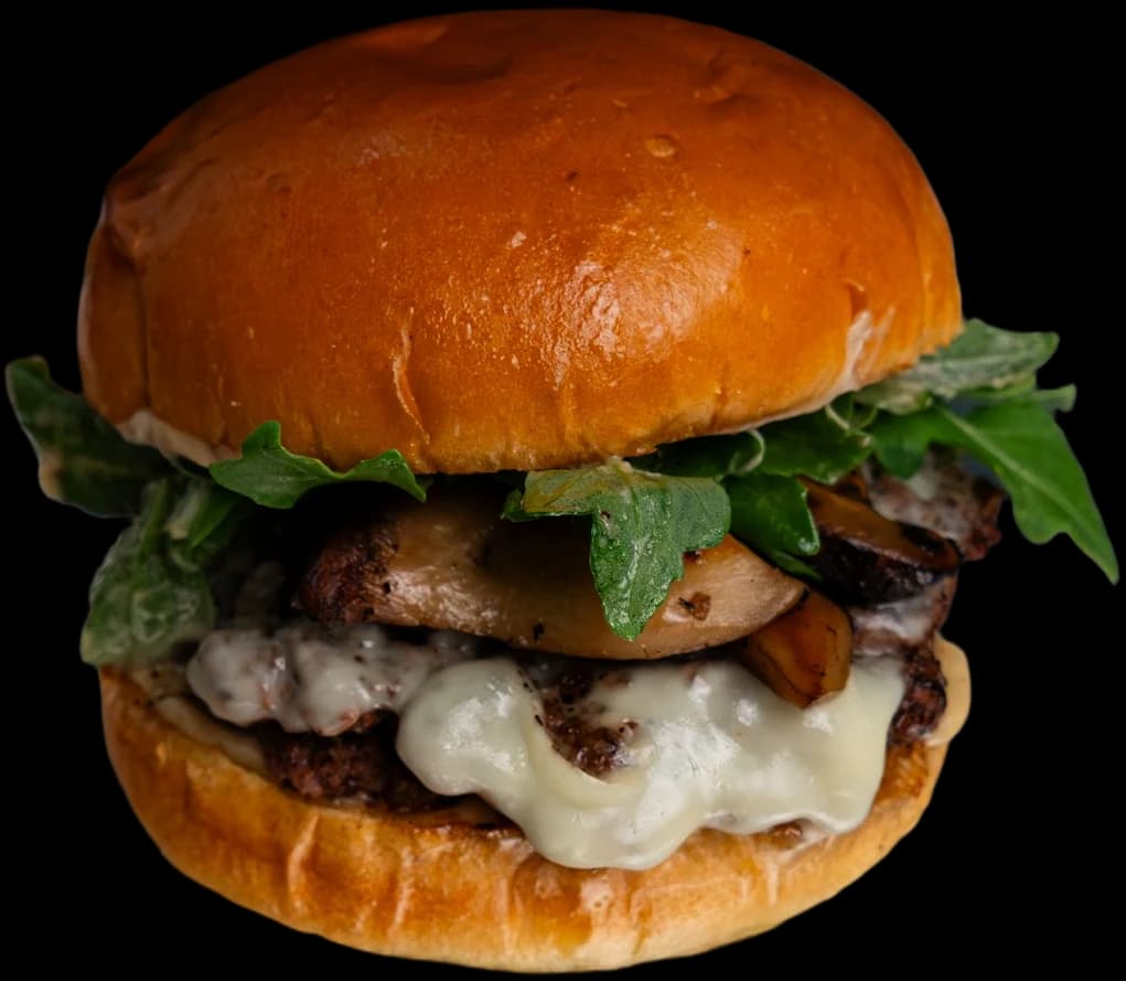 The Mushroom Truffle — Flak'd Burger